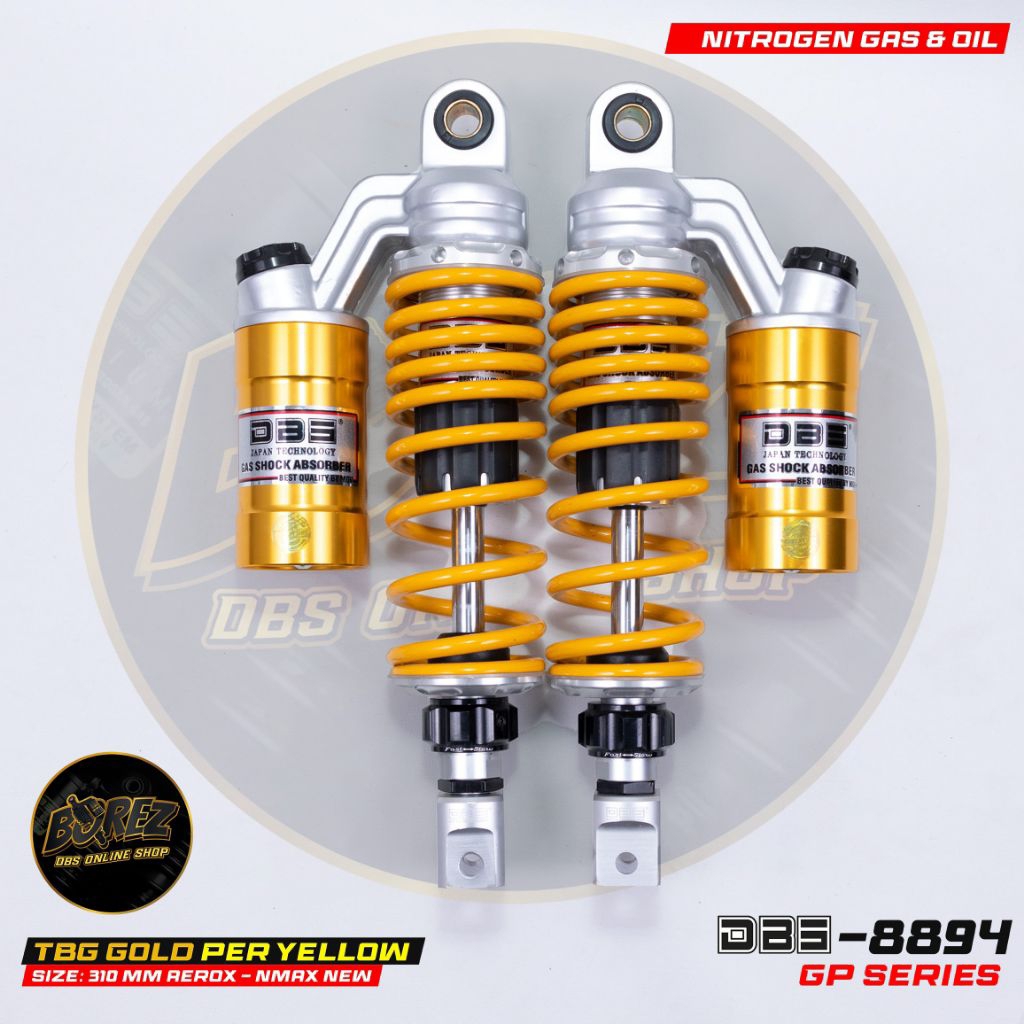 shock aerox new dbs ori 8894 310mm kuning