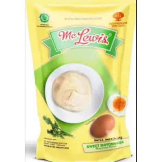 

MC Lewis sweet mayonais 1kg kemasan 1 karton super murah