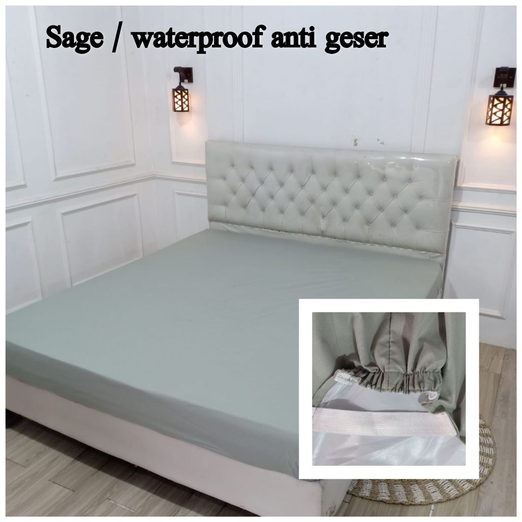 sprei waterproof | anti air | ukr 180x200x20 | Sprei wp | sprei anti air | sprei waterproof murah | 