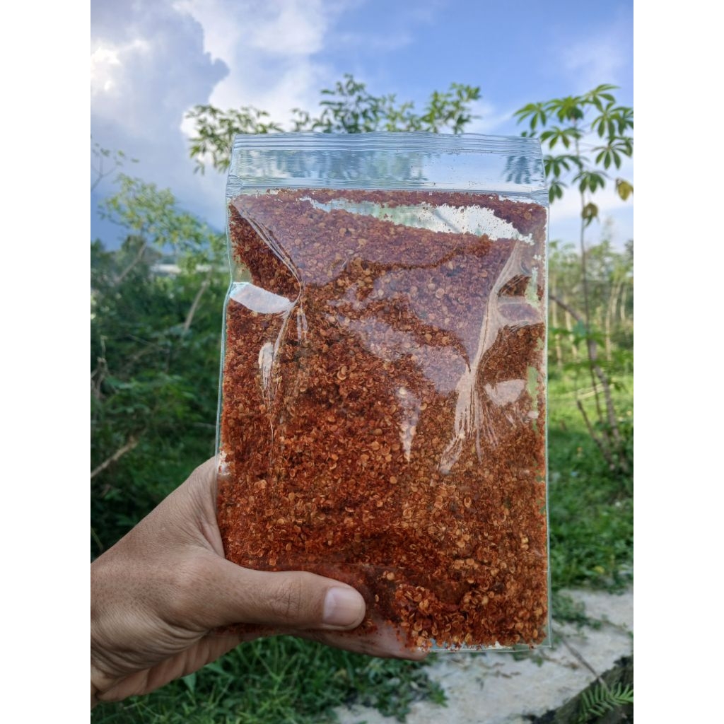 

cabe bubuk pedas kasar/halus original 400gr