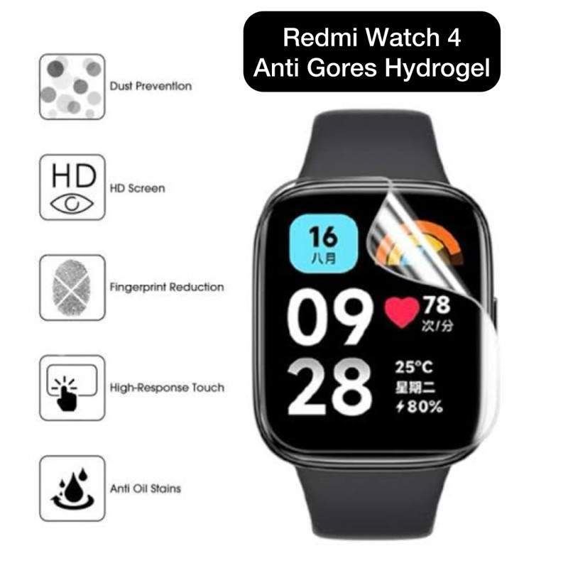 HYDROGEL ANTI GORES XIAOMI HAYLOU RT2/ MIBRO LITE/ AMAZFIT 3 A2172/ S1 PRO/ MI RABBIT CHILDREN'S WAT