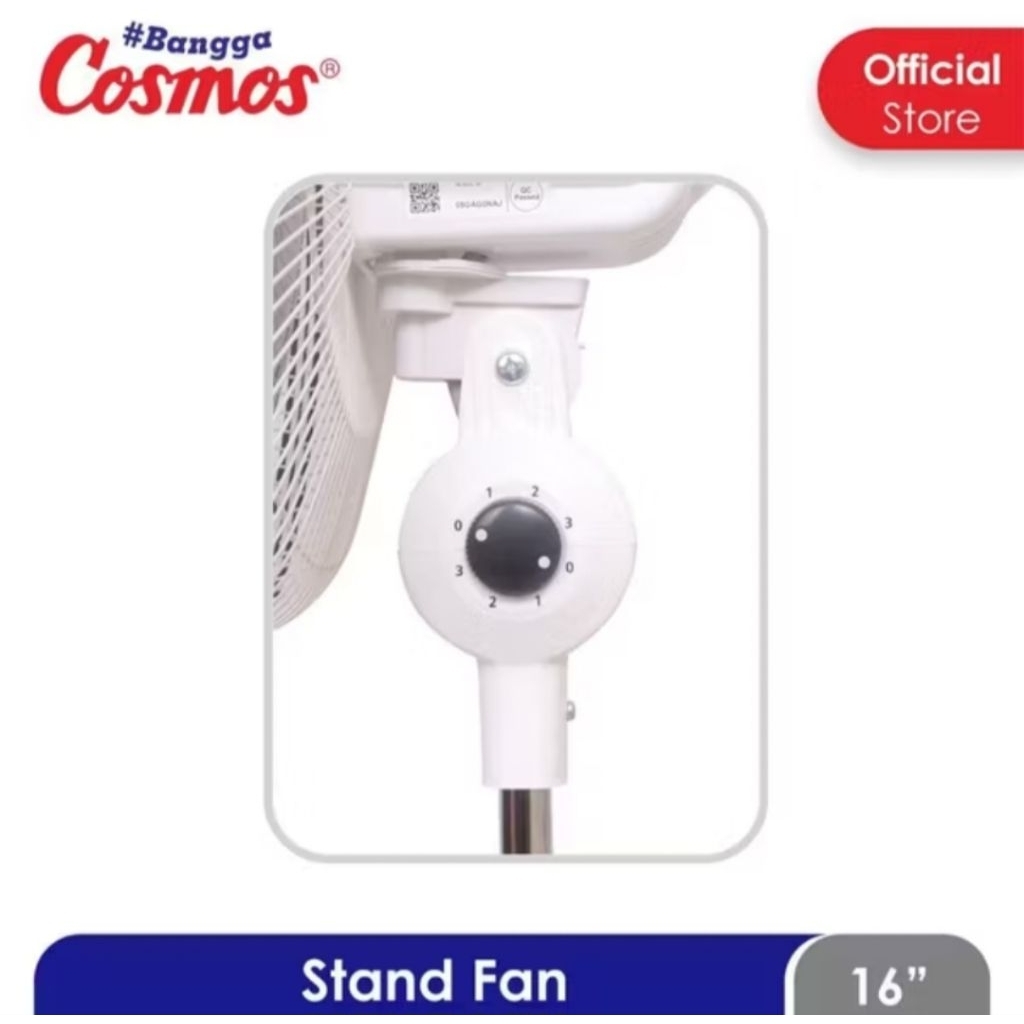 Ay00 Cosmos Kipas Angin Berdiri 16" XDC - Kipas Berdiri Cosmos 16 In XDC - Standfan Cosmos XDC