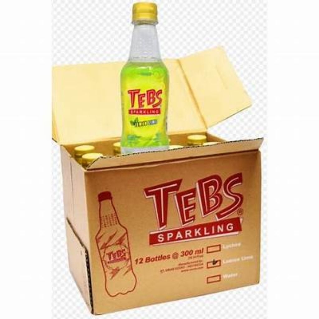 

Tebs Sparkling Lemon Lime 300ml 1dus isi 12pcs