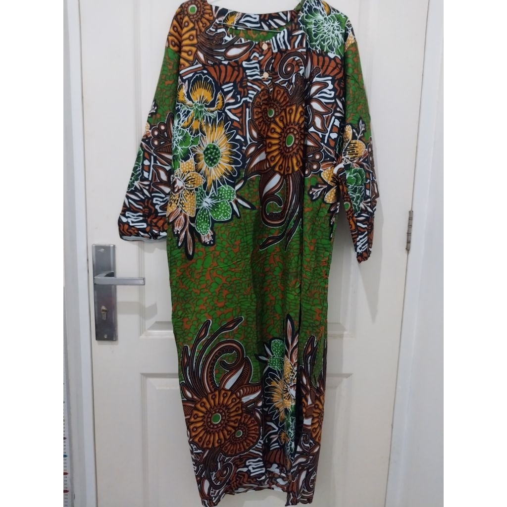 Daster Rayon Lengan Panjang Jumbo Murah