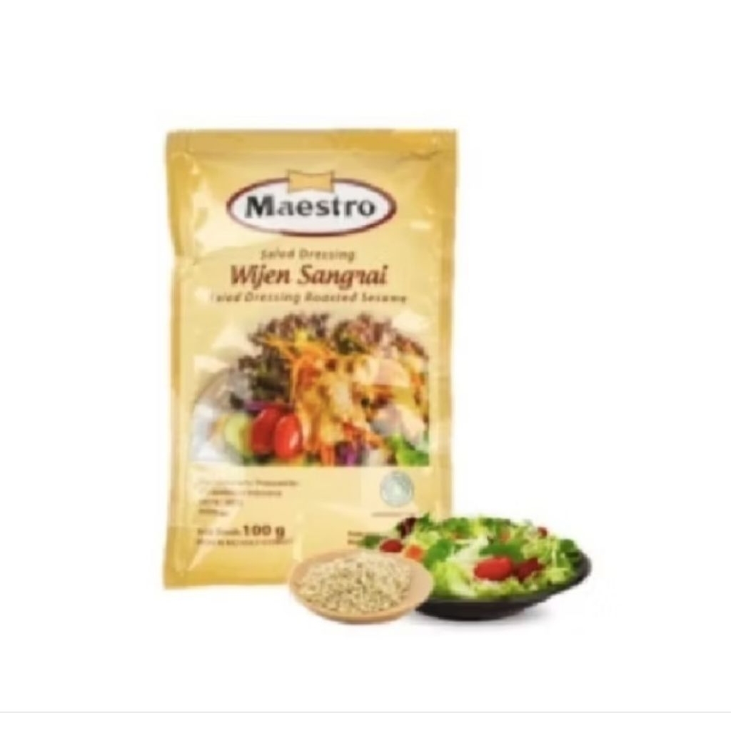 

Mestro Wijen Sangrai Sachet 100 gr x 3 pcs