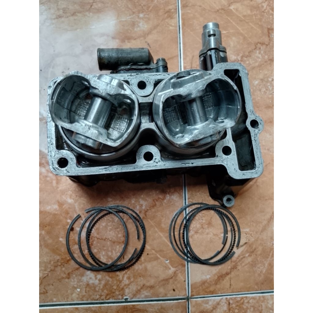 blok seher kawasaki ninja 250fi old original copotan