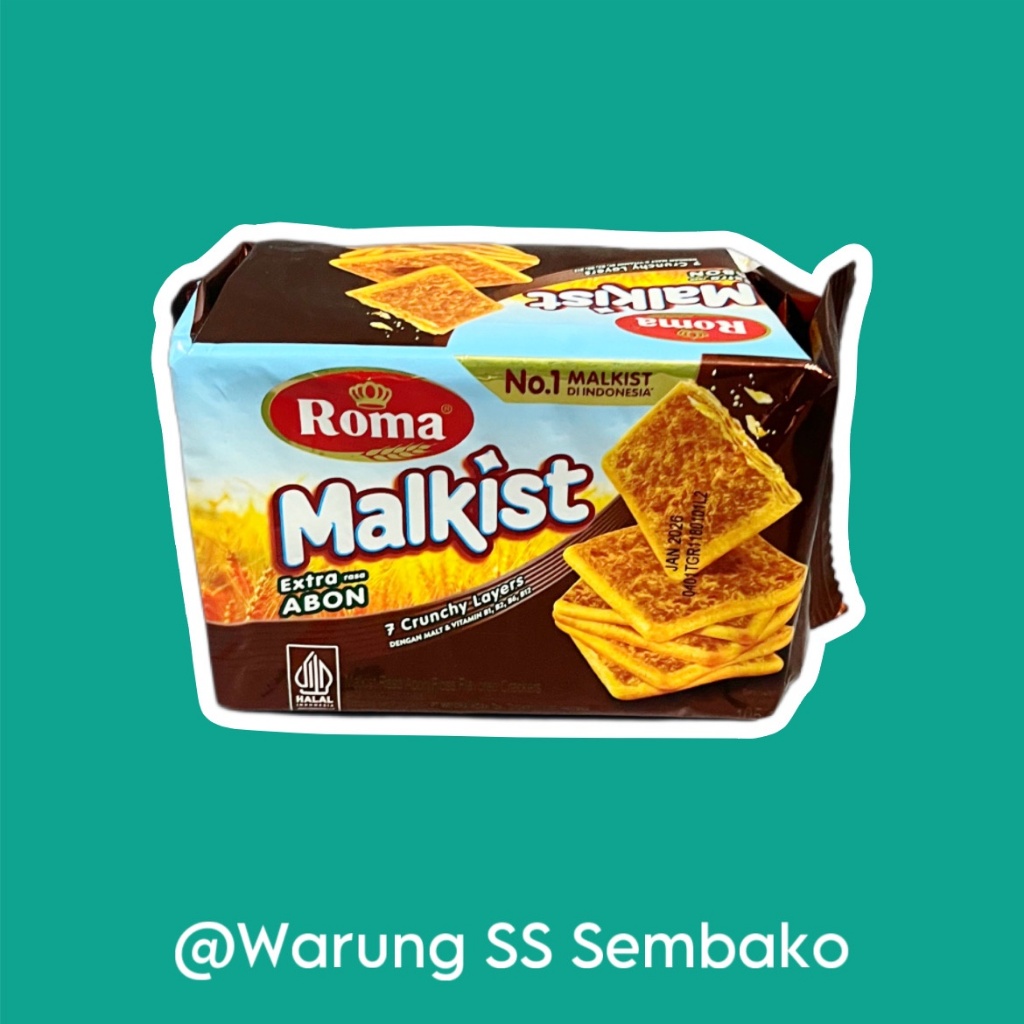 

Mayora Roma Biskuit Malkist Abon 1 pcs