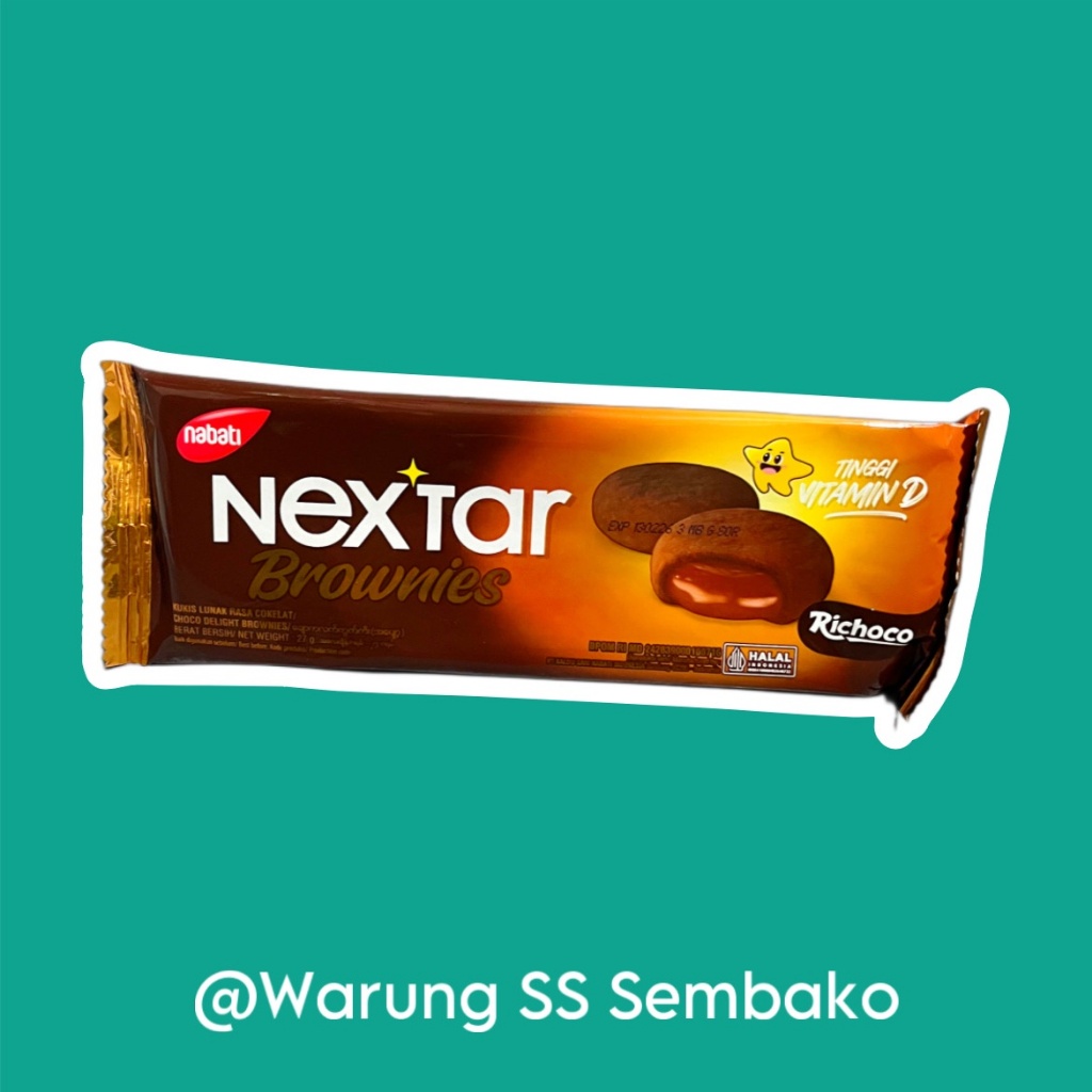 

Nabati Nextar Brownies Richoco Coklat 1 pcs
