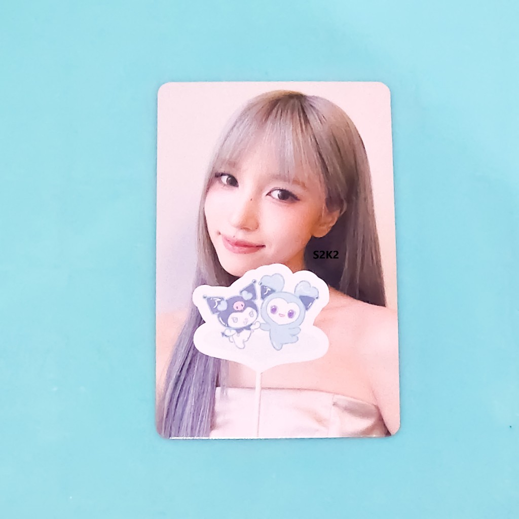 OFFICIAL PHOTOCARD MINA TWICE  EDISI LOVELY MIVELY X KUROMI SANRIO