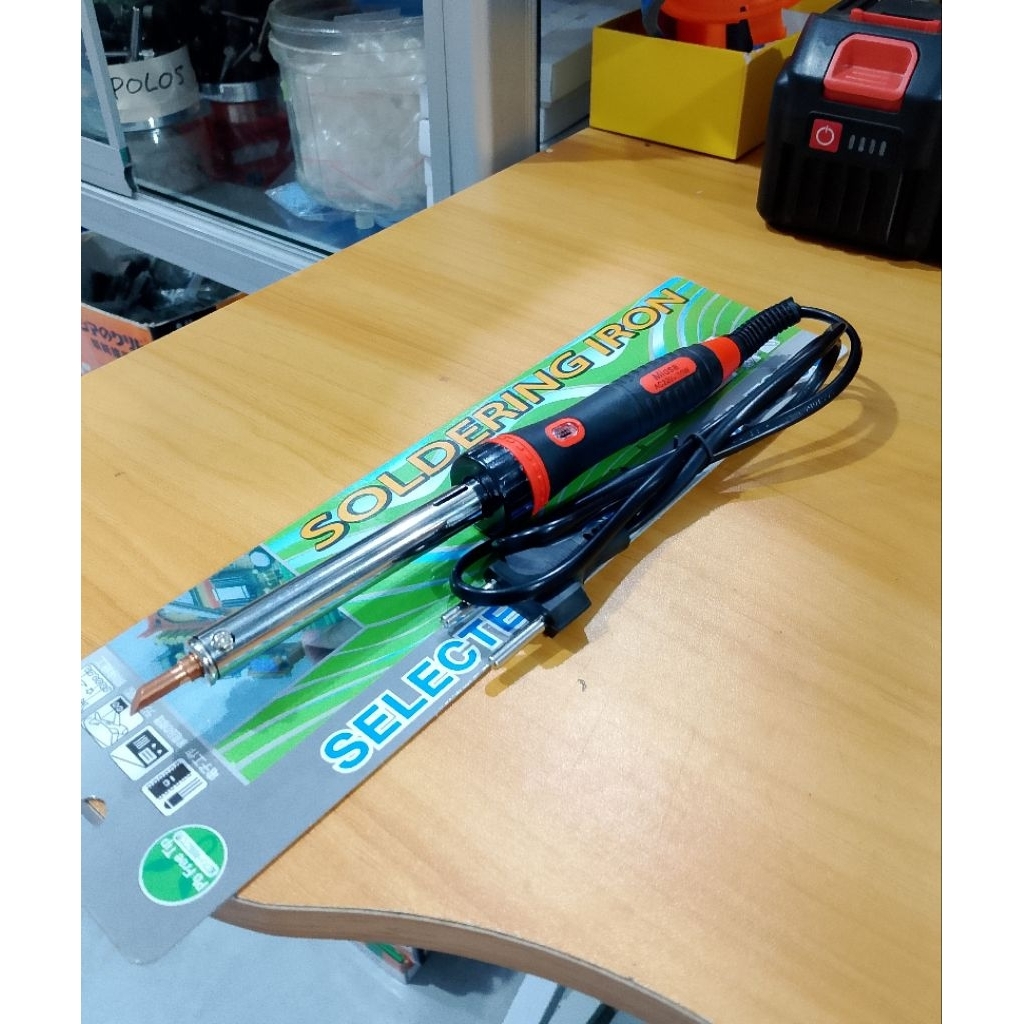 SOLDER IRON 60WAT MATA SOLDER TEMBAGA ASLI IRON