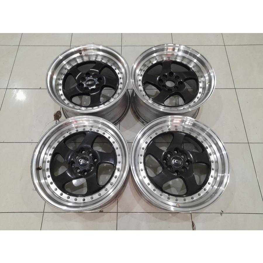 Velg Mobil Racing Ring 17 CCW LMST R17x8,5/9,5 H8x100-114,3 Et30-33 Black Polish