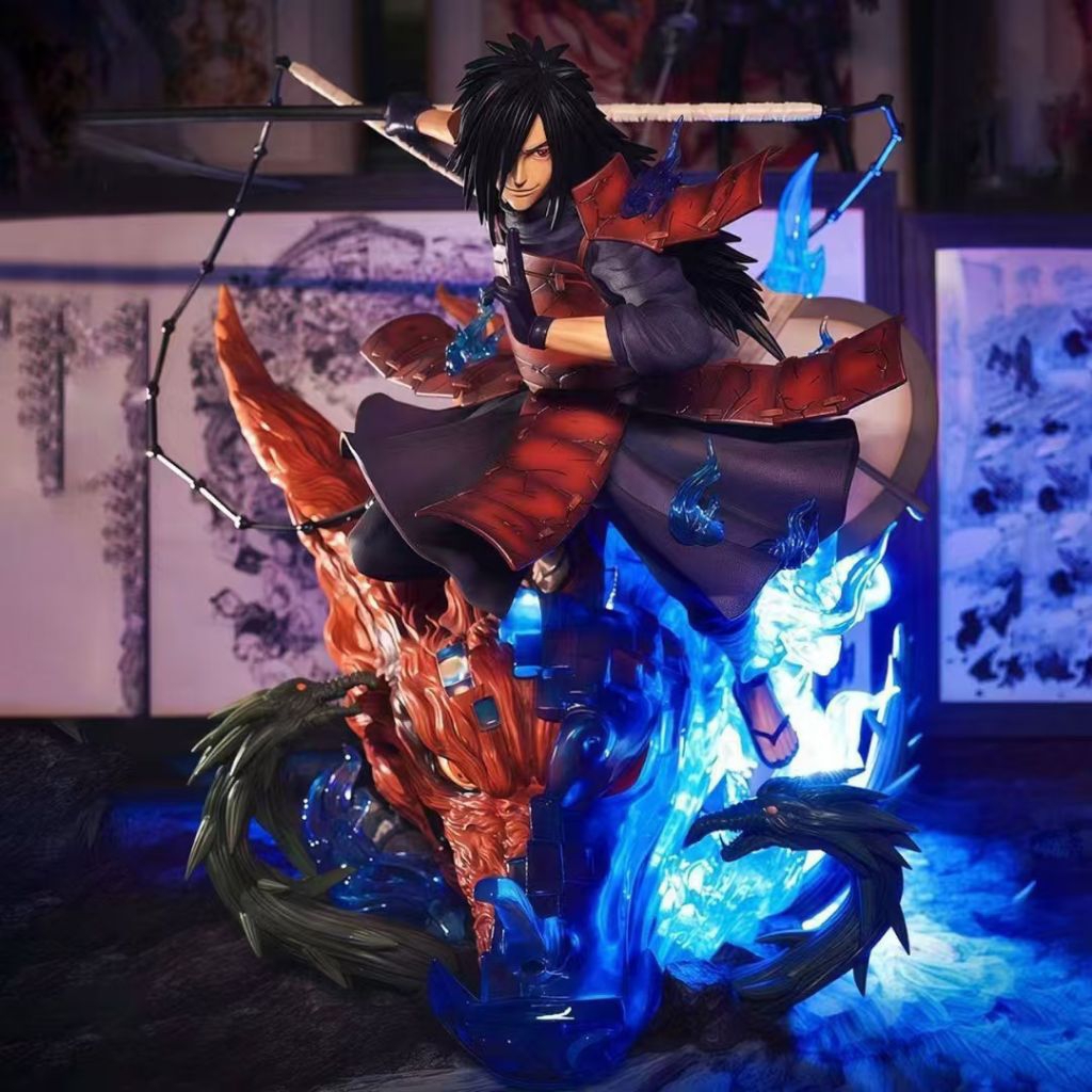 Action Figure Diorama Uchiha Madara Kurama Vertus X JT Studio