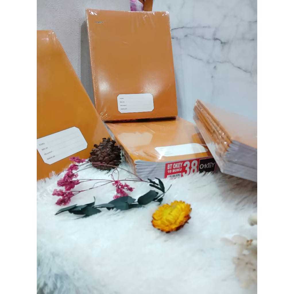 

Ay00! (10PACK) BUKU TULIS 38 LEMBAR SAMPUL COKLAT PREMIUM-BUKU TULIS 38 HALAMAN