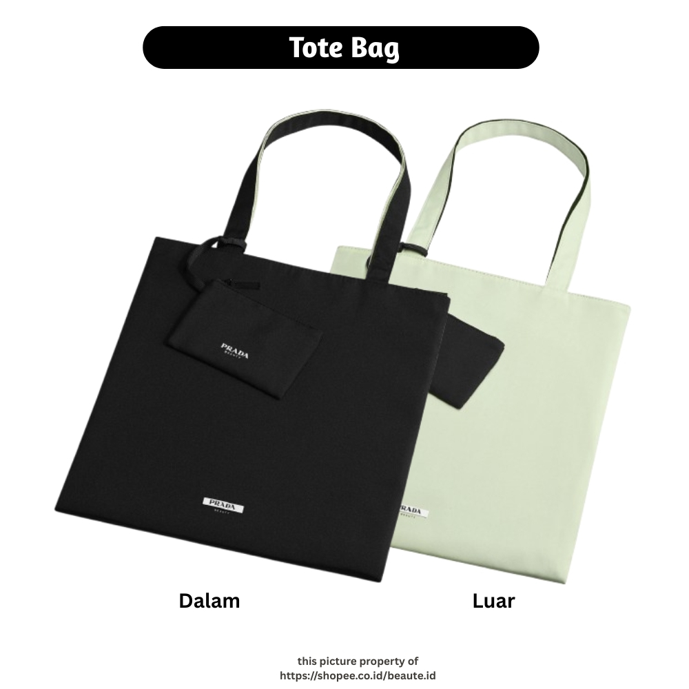 Prada Tote Bag Dua Sisi (Gift Parfum)