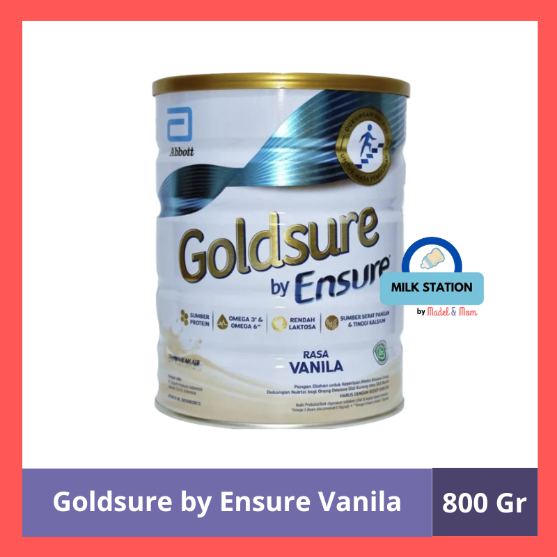 

GOLDSURE BY ENSURE VANILA 800 GR / GOLDSURE 800GR