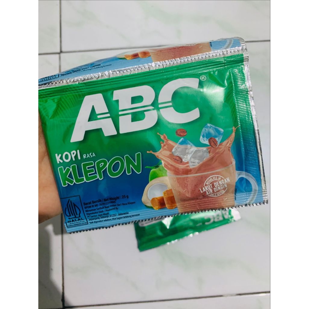 

ABC KOPI KLEPON 25gr [ECER]