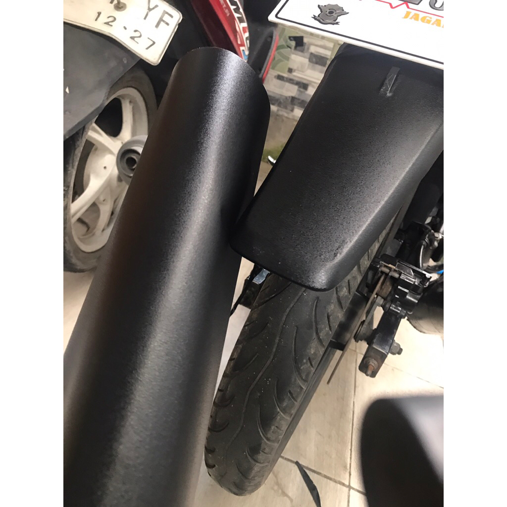 sticker skotlet hitam dop jeruk stiker serat kulit jeruk kasar