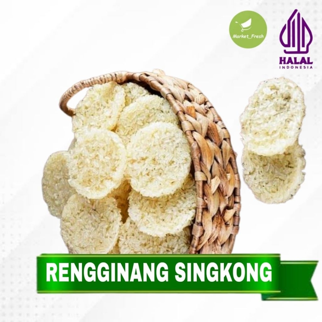 

Rengginang Singkong Mentah Renyah 500 Gram