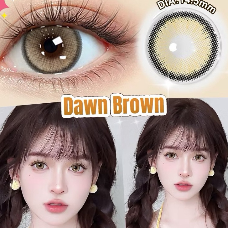 Recomend FREE LENSCASE SOFTLENS MYSTICEYES DAWN NORMAL  MINUS 5 sd 6 By Mysticeyes  Softlens Dawn  S