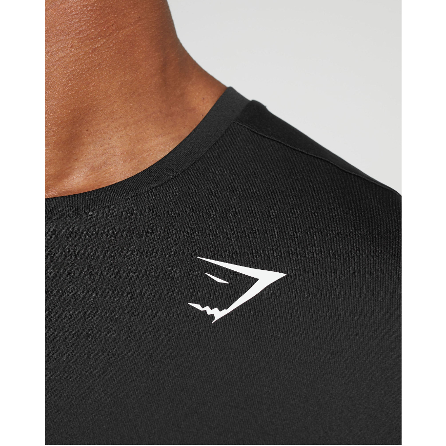 Gymshark Men T-Shirt Kaos Olahraga / Gym Pria Tshirt Gymshark - Arrival T-shirt 100% Original Gymsha