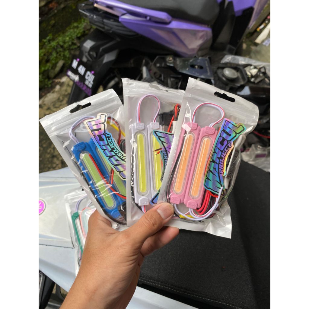 Lampu kolong jumbo + modul kedip