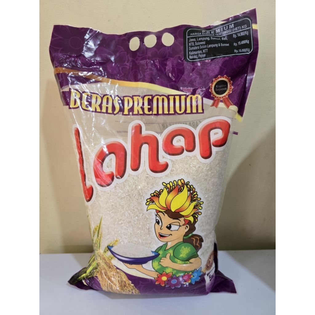 

BERAS PREMIUM LAHAP WANITA 5 KG