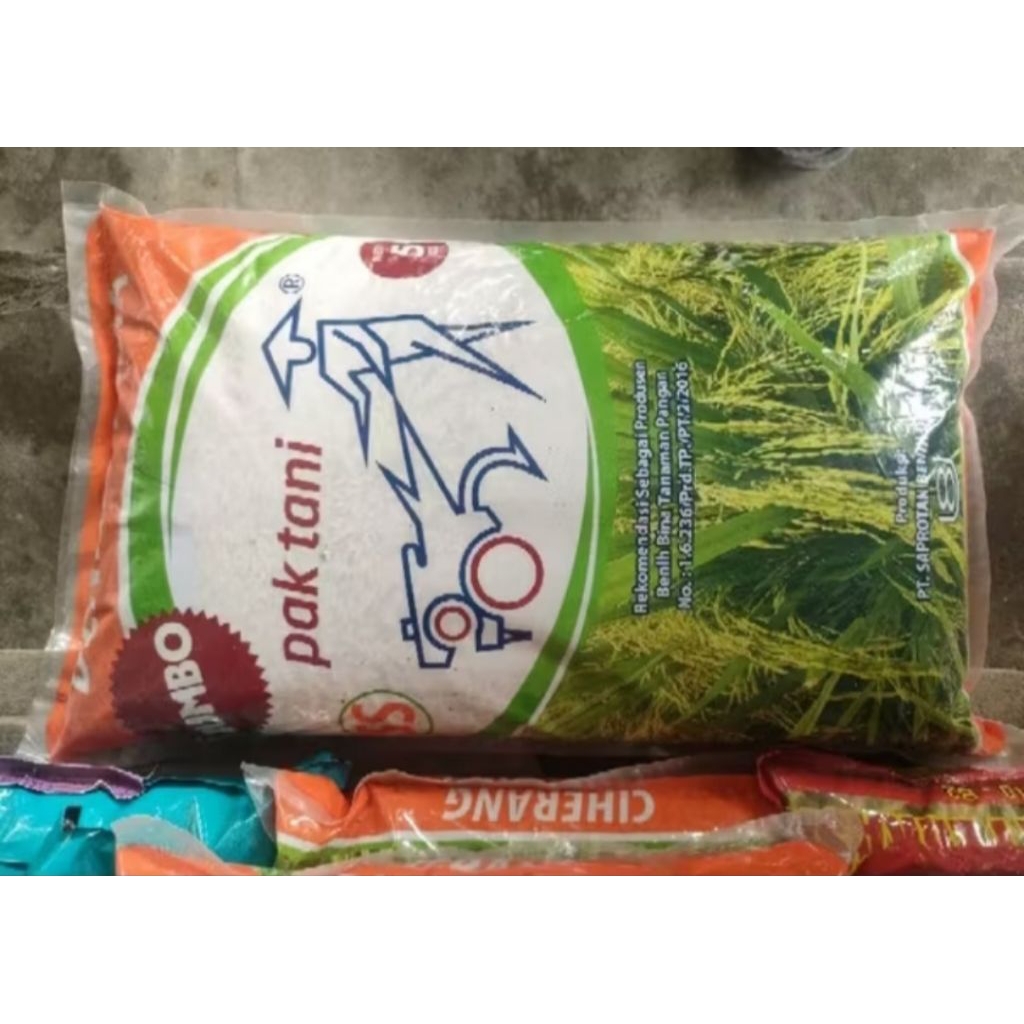 INPARI 32 JUMBO. PAK TANI 5 kg. ASLI Kmasan Pabrik