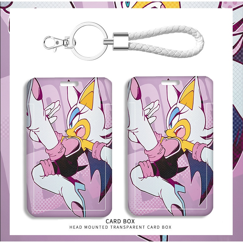 

Sonic the Hedgehog cover Kardus KTP Motif karakter Anime, Tempat Kartu Photo Card & ID, Desain Kawaii Gaya Jepang untuk Fans Kollektor