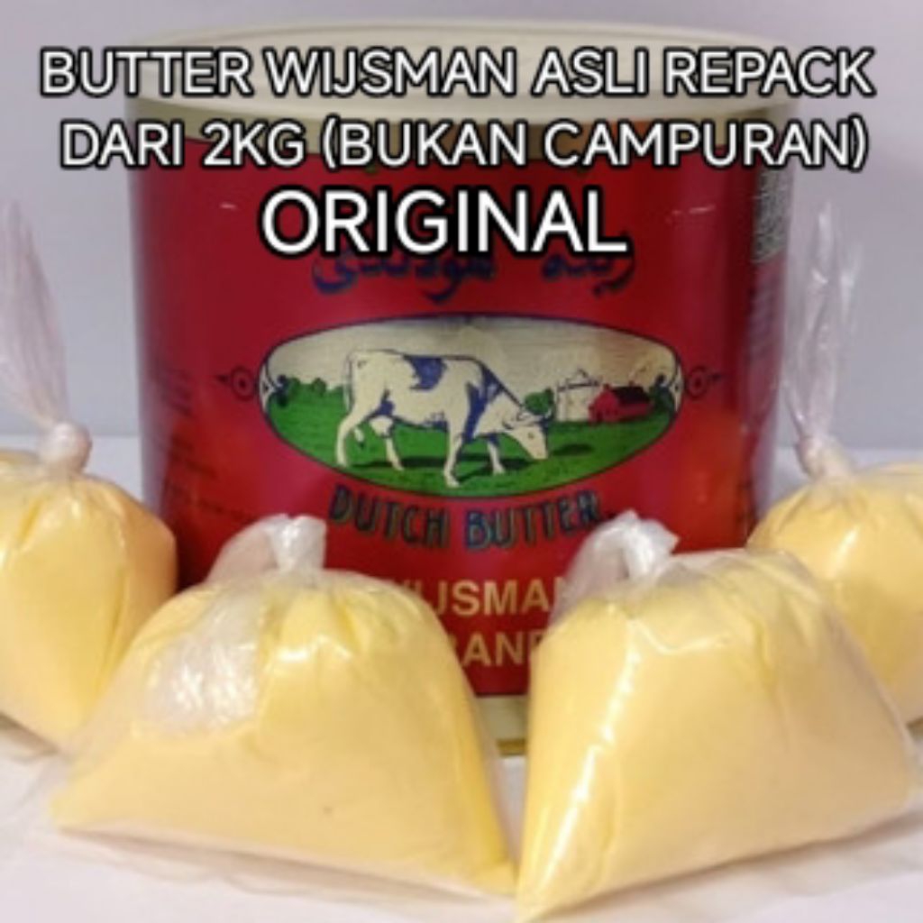 

BUTTER WISMAN REPACK 100 GRAM - WIJSMAN KEMASAN 100GRAM ASLI