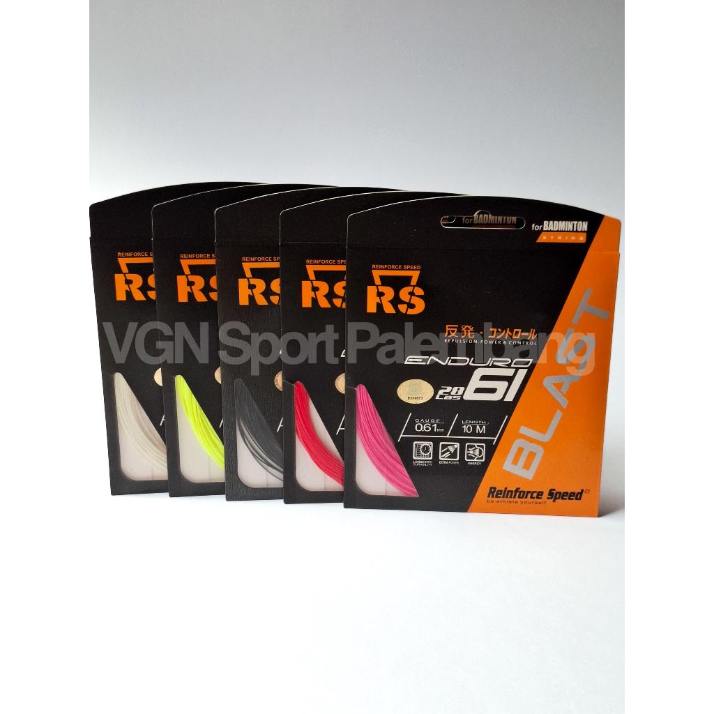 Senar Raket Badminton RS Enduro 61 Blast 100% Original