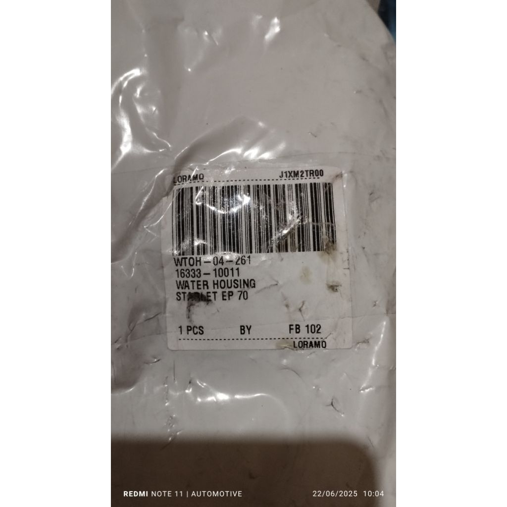 Water Housing Starlet EP 70 Original