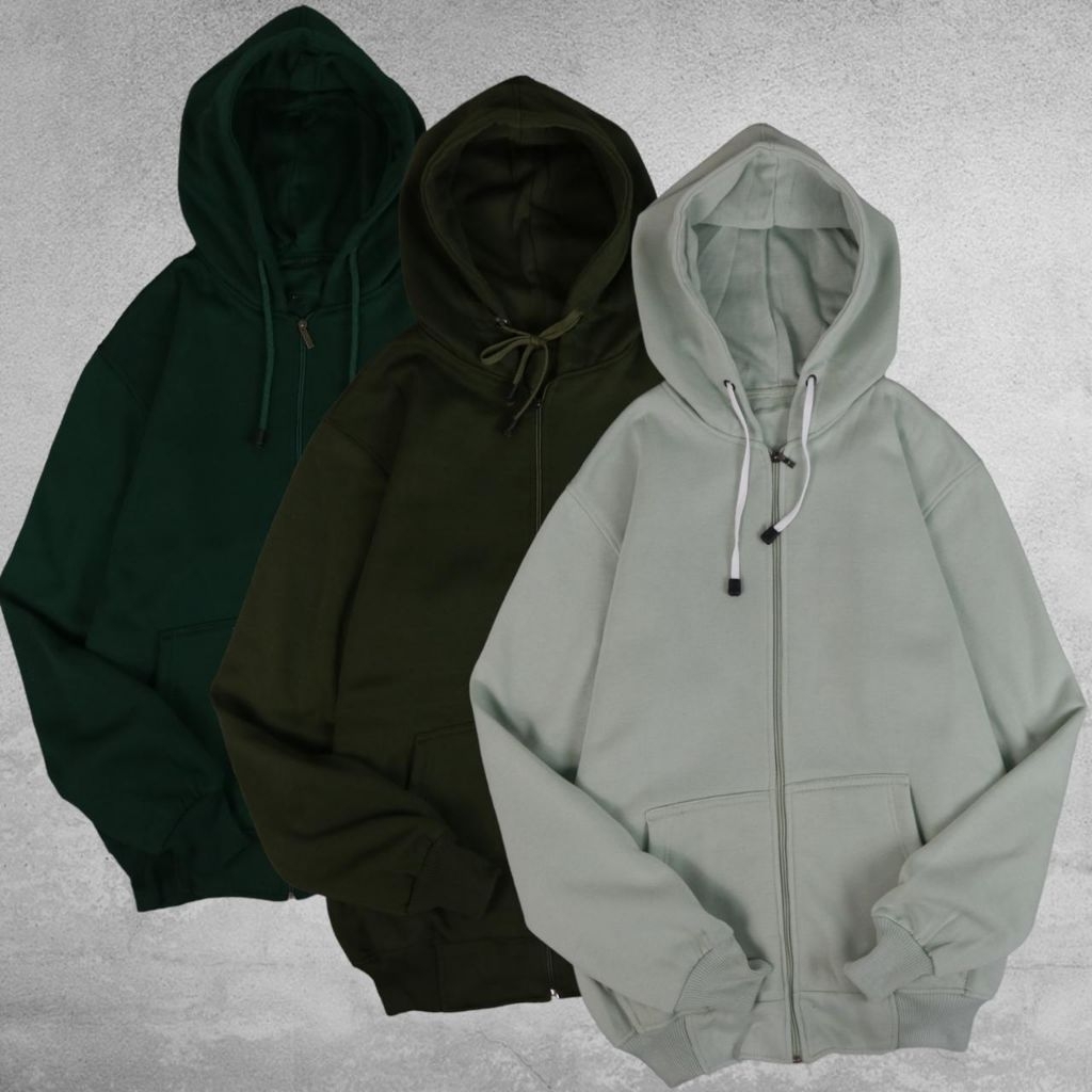 Jaket Hoodie Polos fleece | Hoodie Polos Resleting