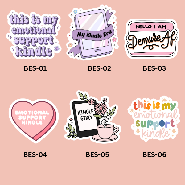 

HeyDeary Sticker Vinyl Eceran Satuan BOOKISH EDITION part 1