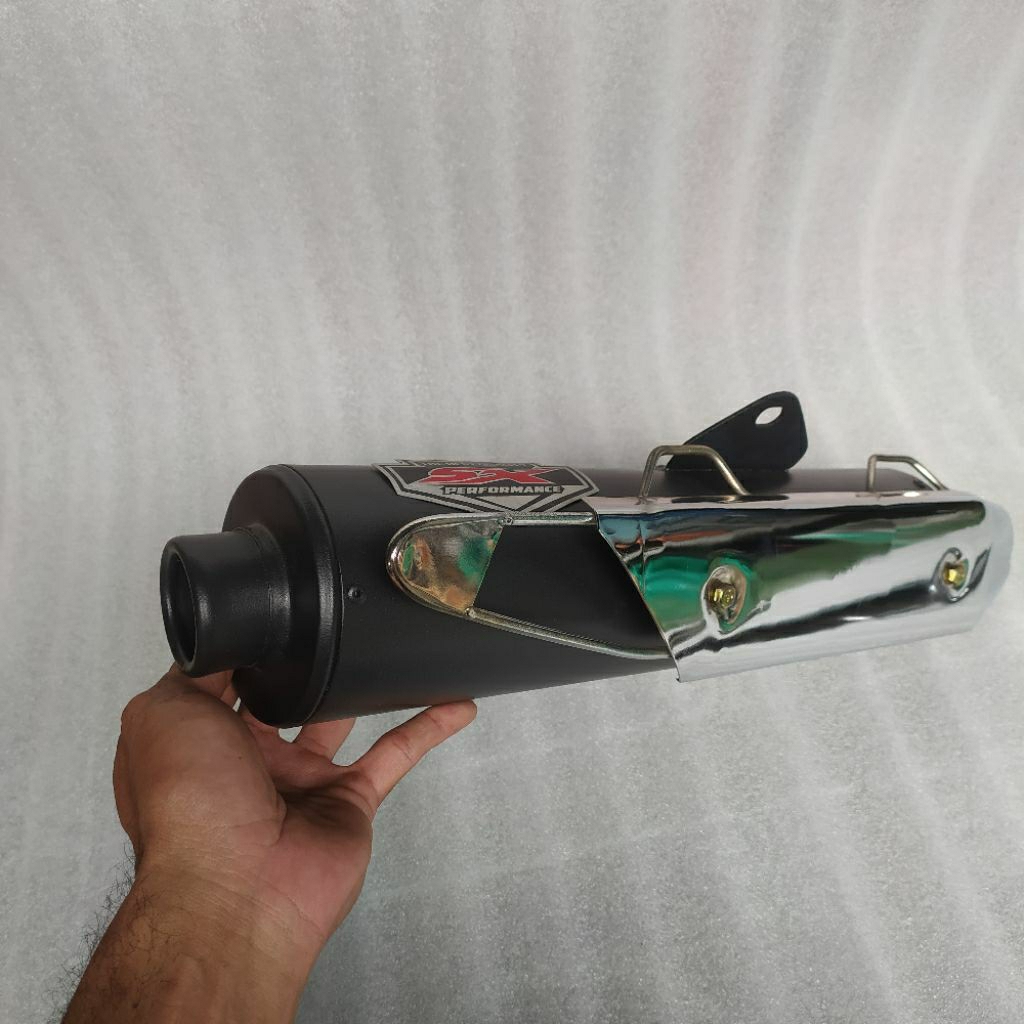 KNALPOT  SCORPIO RACING KNALPOT SCORPIO TIGER MEGAPRO ORIGINAL SILINCER SCORPIO ORIGINAL SXPERFORMAN