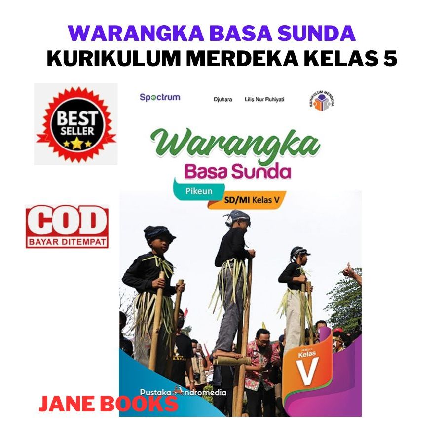 Warangka Basa Sunda Kelas 5 Kurikulum Merdeka dan Kamus Sunda