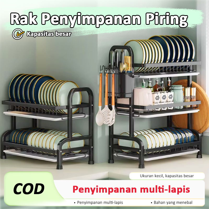 Rak Piring Stainless Minimalis Rak Piring Gantung Rak Piring Rak piring stenlis Rak Piring estetik