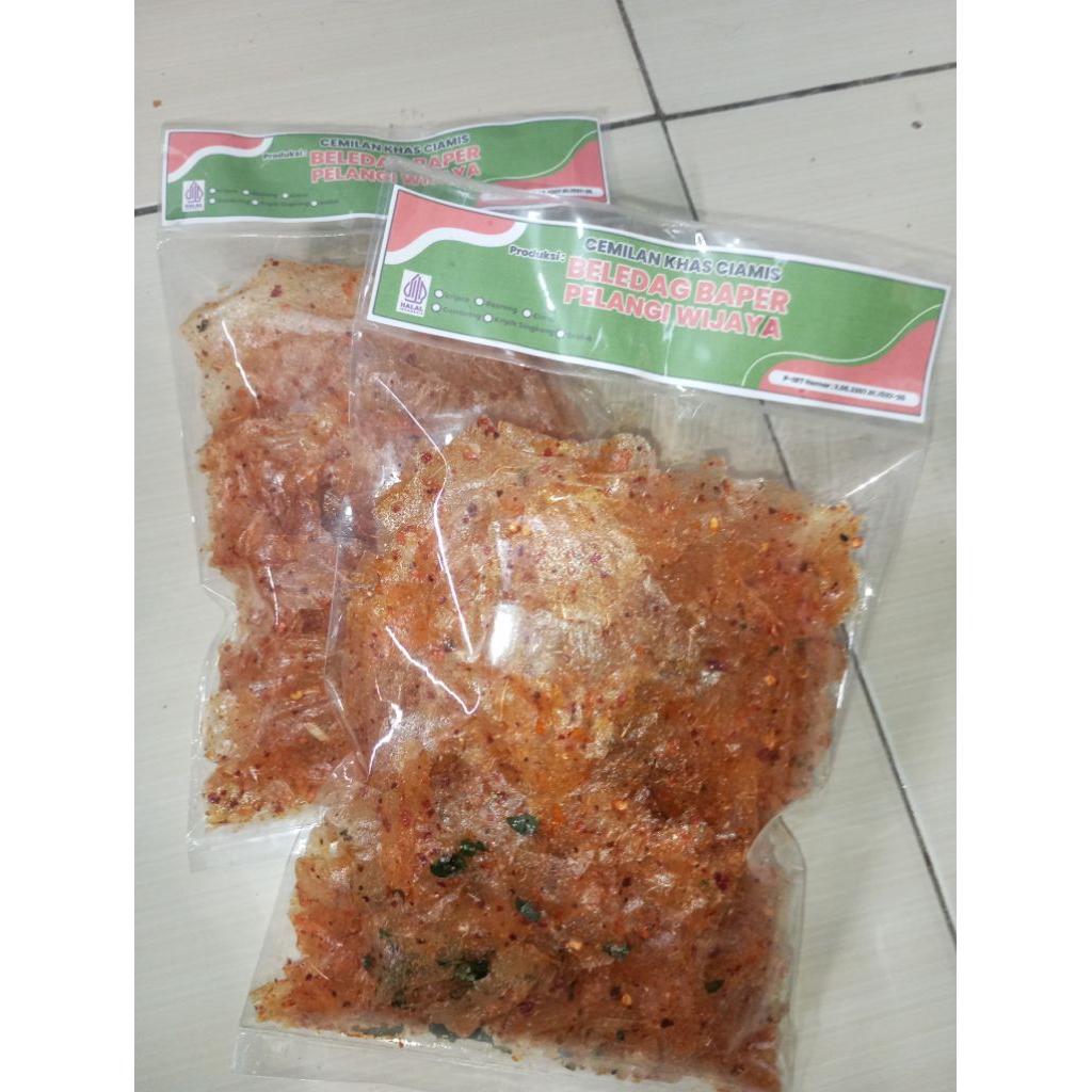 

Keripik Kaca, Cemilan Pedas, Oleh-oleh khas Ciamis