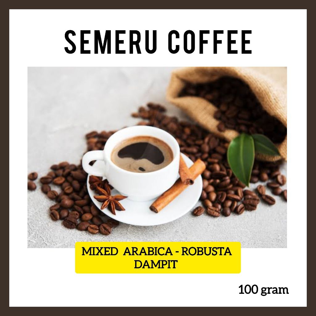 

kopi bubuk murni 100gram/arabika-robusta dampit