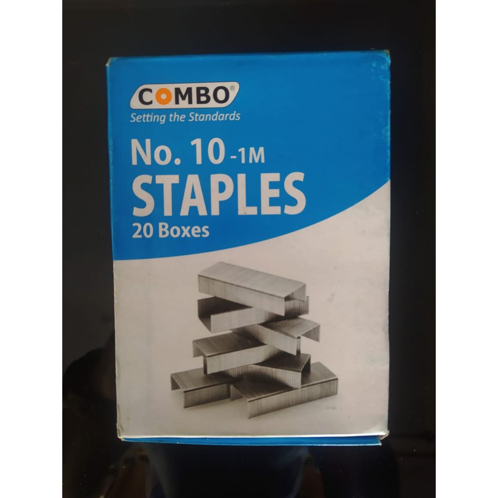 

combo isi staples kecil 1bok(20 pcs) berkwalitas bagus harga murah 27000 per bok