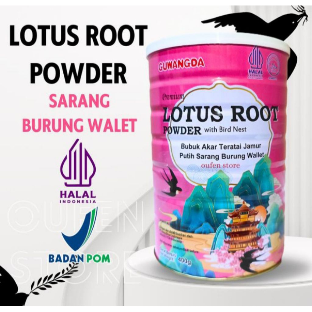 

bubur instant teratai bubur akar teratai lotus root oufen