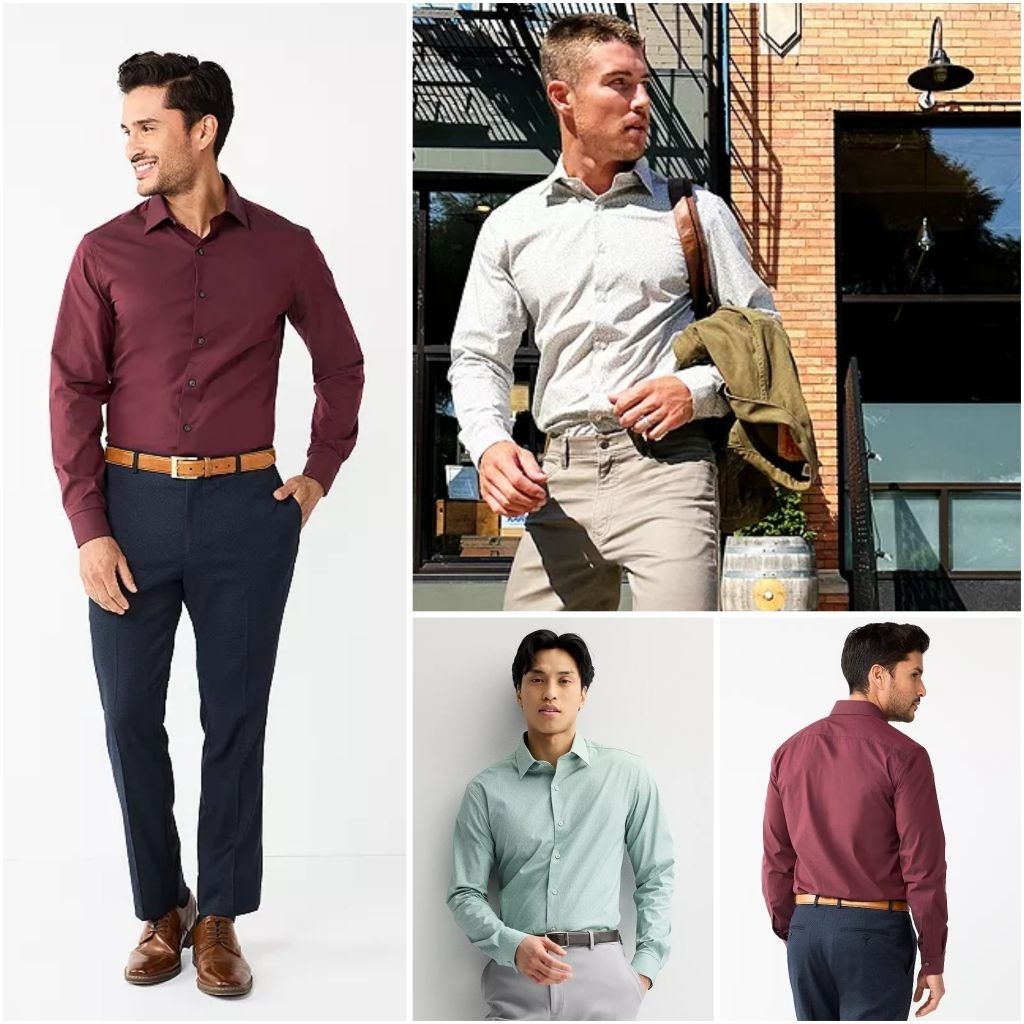 Kemeja APT9 Premier Flex Slimfit