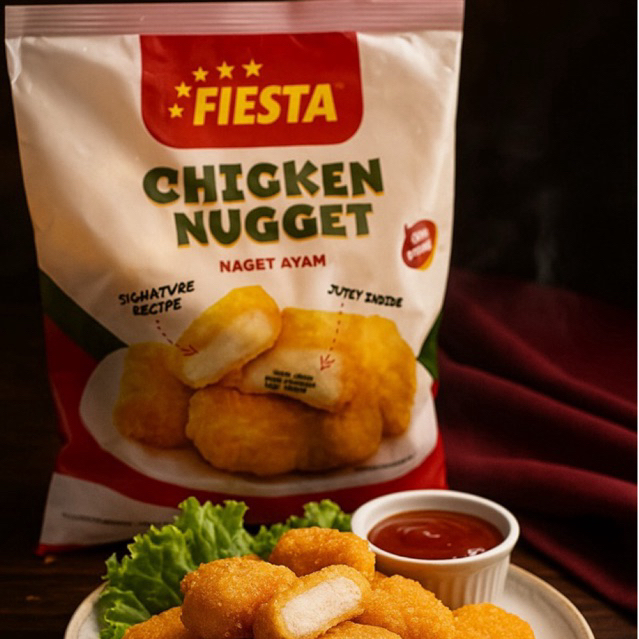 

Fiesta Nugget 400 gr II Naget Ayam