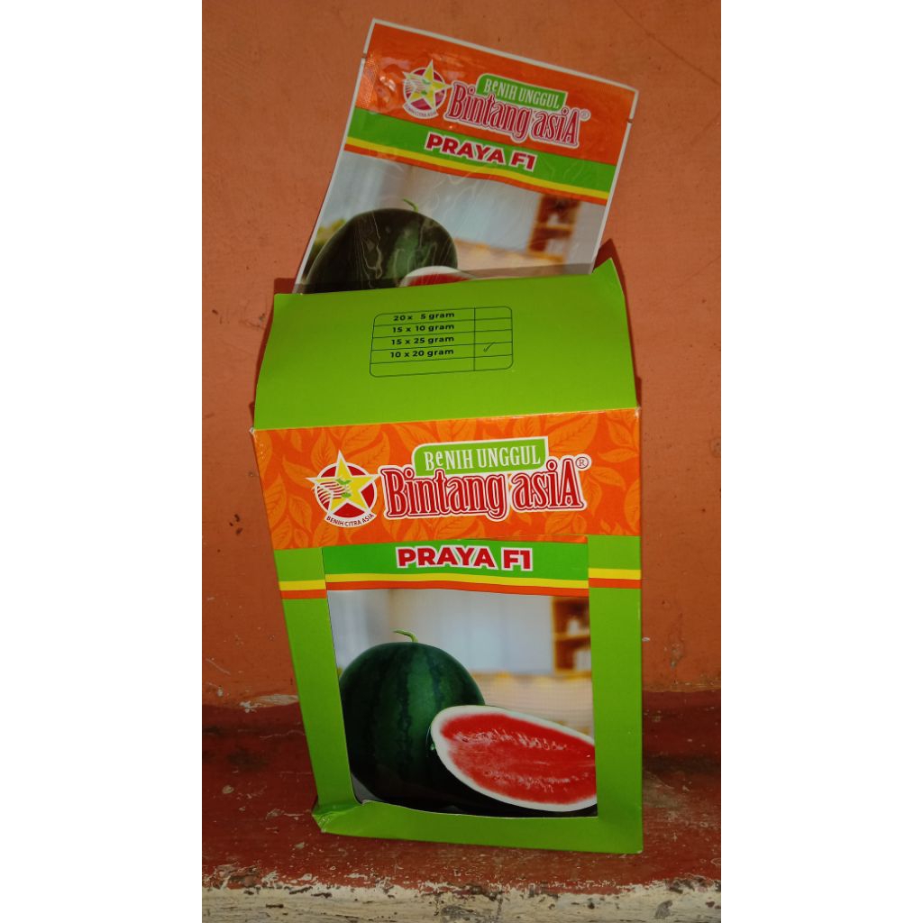 benih semangka praya F1 original 20 g