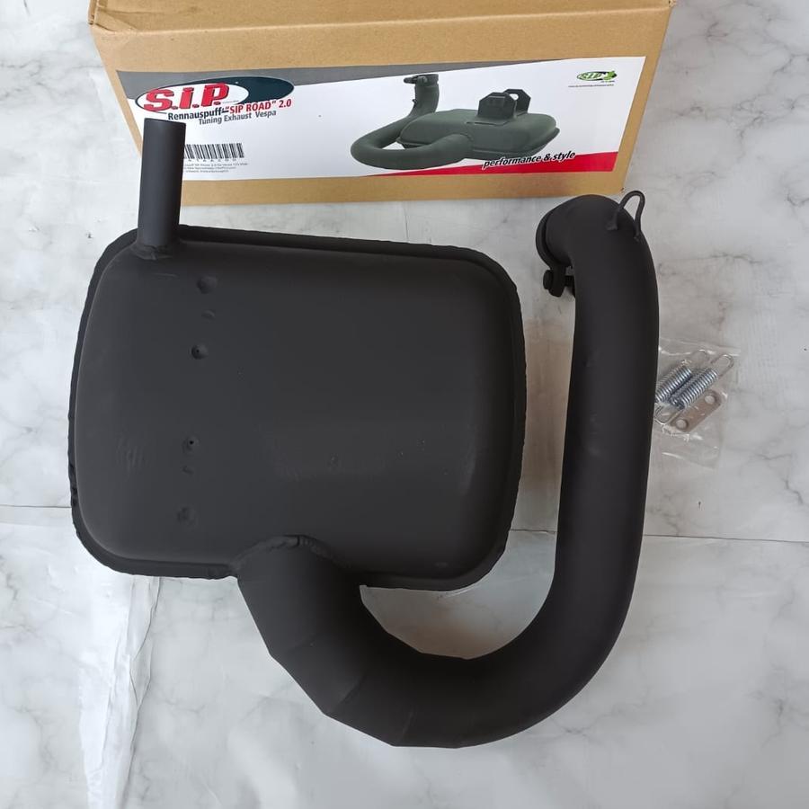 Knalpot Bigbox SIP Road 2.0 SIP Scootershop Germany Utk PX Sprint dkk