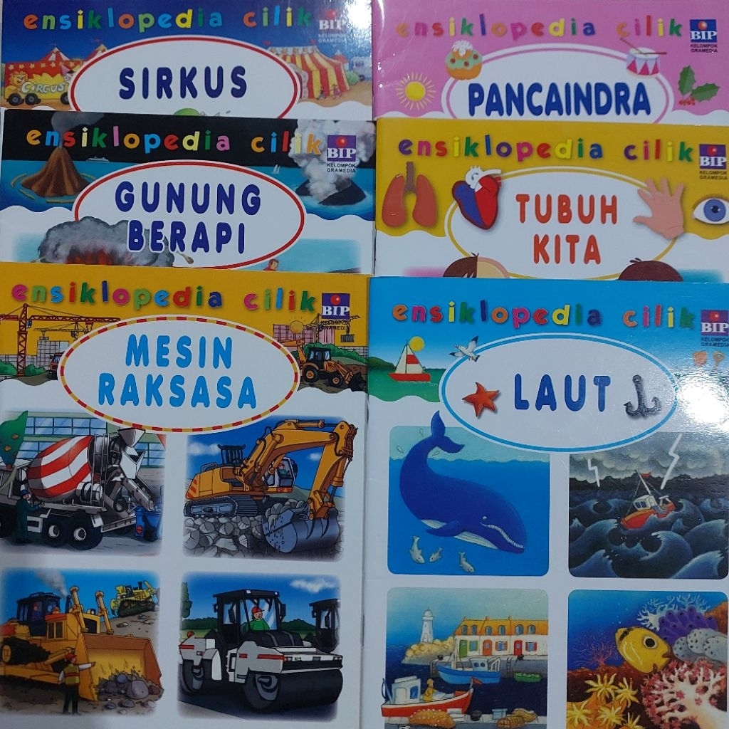 PRELOVED Buku Bacaan Ensiklopedia CILIK |Buku edukasi anak