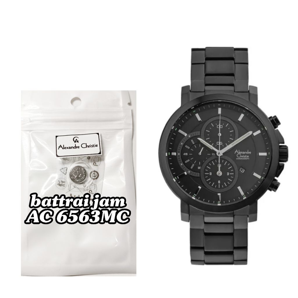 battrai jam tangan alexandre christie 6563mc battrai pengganti battrai original