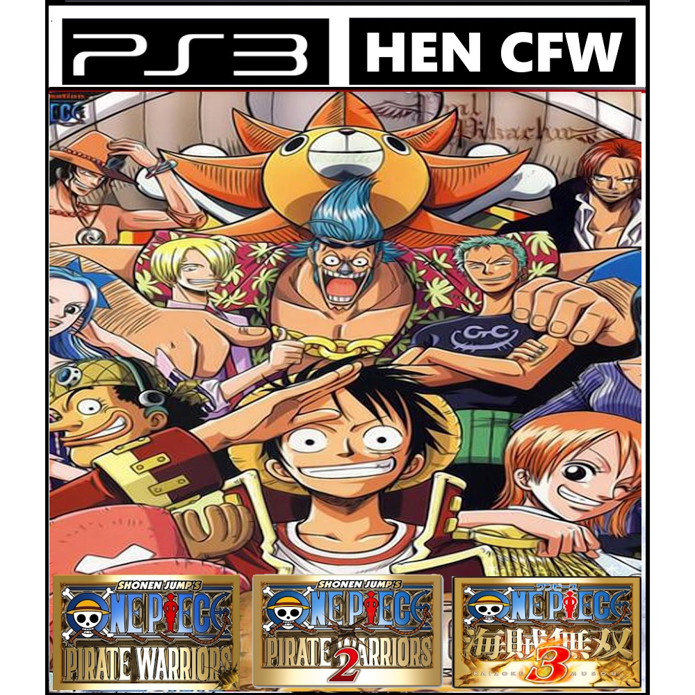 Bd dvd game ps3 One piece warrior pirates series