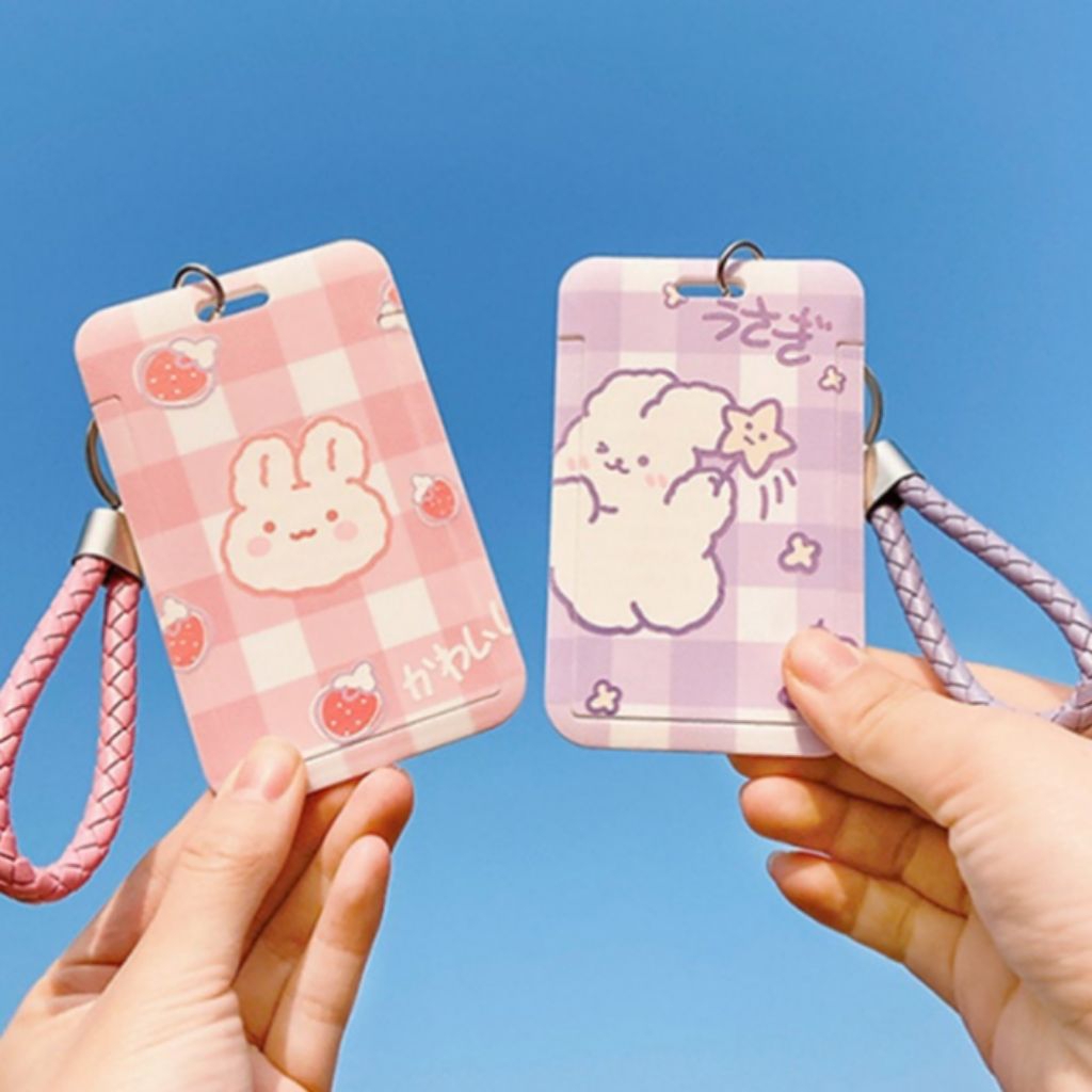 

ID CARD HOLDER Motif Kartun Transportasi Gaya Korea Untuk Sekolah / Kantor lucu kawaii Pelindung