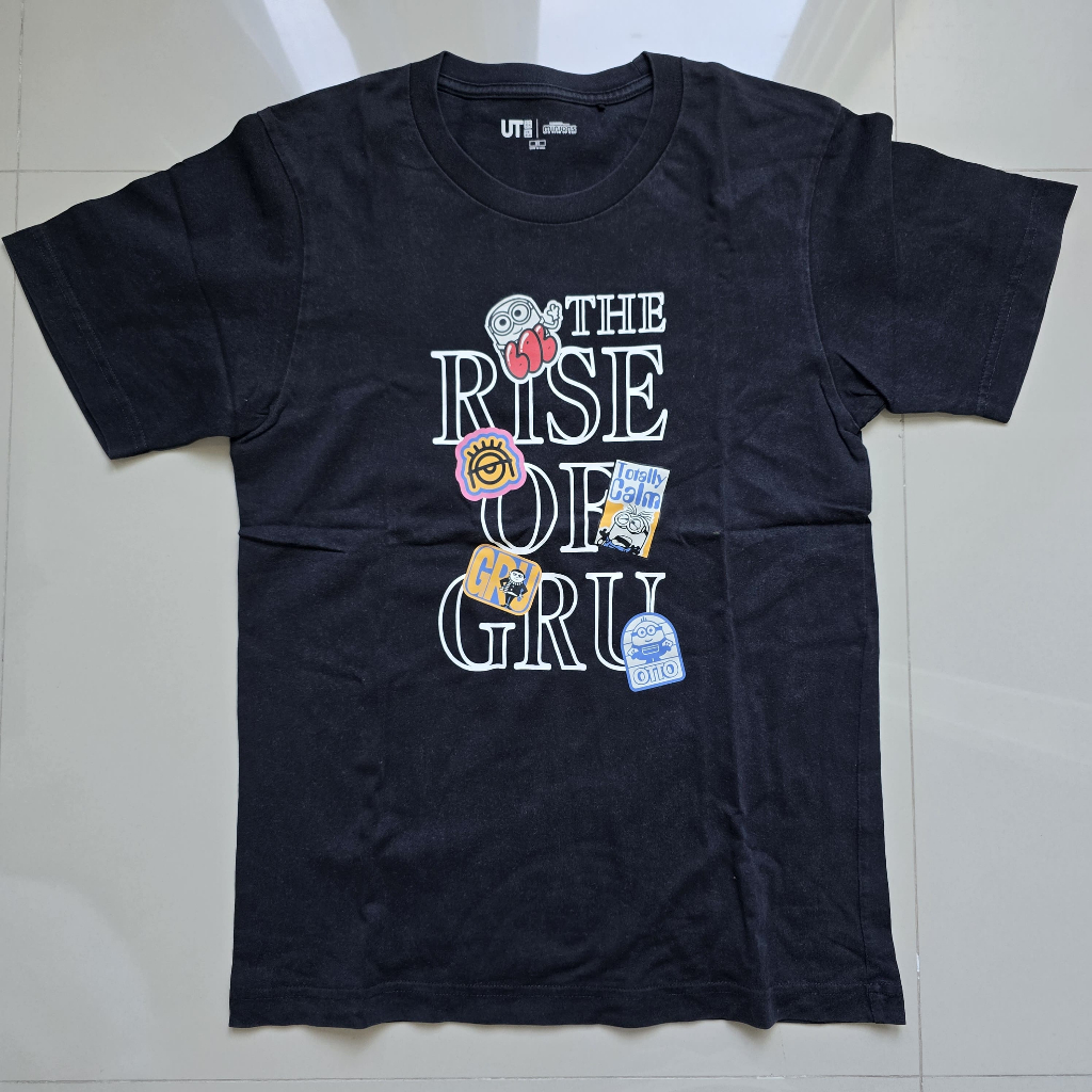 UT Kaos Hitam Minions The Rise of Gru