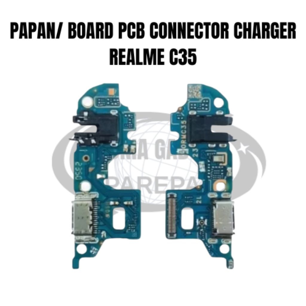 PAPAN/ BOARD REALME C35 PCB CONNECTOR CHARGER 100% ORIGINAL